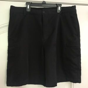 Men’s Black IZOD Golf Shorts